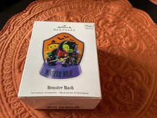 Hallmark Halloween Ornament 2010 - Monster Mash Magic Ornament NIB-610-80 picture