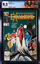 CGC 9.2 Excalibur 1 Marvel Comics 1988 Chris Claremont Alan Davis Nightcrawler picture