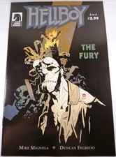 π©Έπ HELLBOY THE FURY #3 SECOND PRINT VARIANT DARK HORSE 2011 MIKE MIGNOLA 2ND picture