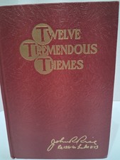 Vintage Book Twelve Tremendous Themes John R. Rice 1943 Sword of the Lord picture