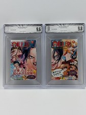 BGS 9.6/9.8 ONE PIECE episode A Vol.1-2 Set 1st JP Obi Dust jacket 9.4/9.4 picture