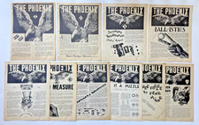 1942? Walter Gibson THE PHOENIX Magic Magazine #1-10 Magicians Illusions Cards picture