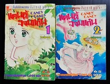 Vintage JAPAN Anime CANDY CANDY 1990s THAI Cartoon Comic Book FULL SET MEGA RARE picture