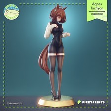 1:8 Agnes Tachyon Umamusume Fan Art UNPAINTED Resin Garage Kit picture