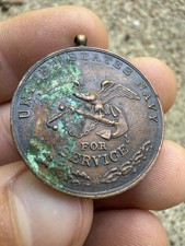 Vintage US Military Navy 1911-1917 MEXICO Campaign Service Medal picture
