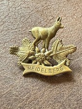 Vintage Heidelberg Germany Mountain Goat Pin picture
