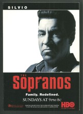 2000 HBO The Sopranos TV Show Season 2 Premiere Silvio Unused Postcard picture