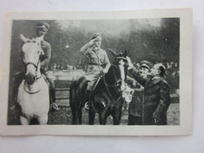 37068 Trading card from 1933 Bulgaria Mussolini picture
