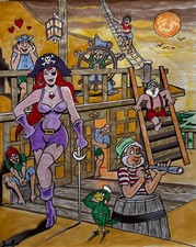 MOTLEY CREW W5. MIKE BENNETT'S ORIGINAL ART (2026) 08/23/26 W5 picture