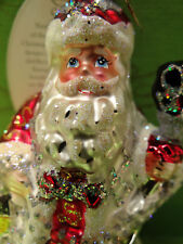 Christopher Sterling Ruby Nicholas Gem Glass Ornament picture