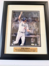 Kirk Gibson 1988 World Series Home Run Autographed Certificate Of Authenticity picture