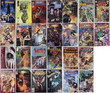 26pc Comic Book Lot Maniac of New York Silverbax /150 Miles Morales Witchblade picture