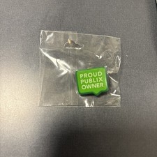Publix Pin Employee Proud Publix Owner Tie Collar Hat .75
