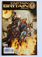 Captain Britain and MI:13 #15 Marvel Comics 2009 Final Issue picture
