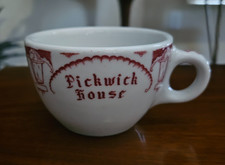 Vintage Pickwick House Restaurant Coffee Cup (Wellsville China) picture