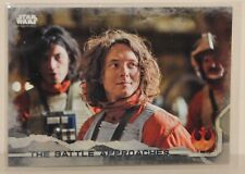 2016 Topps Star Wars Rogue One Series 1 Grey #72 THE BATTLE APPROACHES 03/100 picture