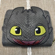 Dreamworks How To Train Your Dragon Loungefly Wallet Toothless Lightfury picture
