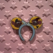 WDW Disney Hidden Mickey Cinderella Jaq And Gus Gus Mickey Headband Chaser Pin picture