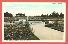 PENINSULAR PARK, PORTLAND, OREGON - 1924 Postcard – PRENTISS PHOTO picture