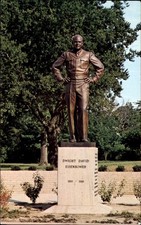 General Dwight David Eisenhower birthplace ~ bronze sculpture statue Denison TX picture