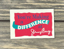 Vintage You’re Making A Difference At Jenny Craig Refrigerator Magnet 3” x 2” picture