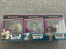 Brand new YouTooz x Regular Show Set Of 3 Rigby, Mordecai and Skips picture