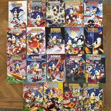 “Sonic The Hedgehog: Archives” Lot Volumes 1-19 FANTASTIC picture