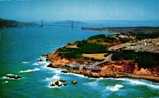 Air View Veterans Adm Hospital Seal Rock San Francisco California Postcard picture
