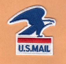 US Mail Eagle Vintage Postal Collectible Patch Iron on picture