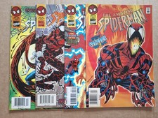 Web Of Carnage 1-4 Sensational 3 Amazing Spider-Man 410 Spectacular 233 67 (3) picture