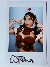 Rena Momozono Autographed Signed Instax photo Cheki Japan Female JAV Idol picture