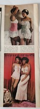 1977 African American women Montenapoleone Formfit lingerie clipping ad picture
