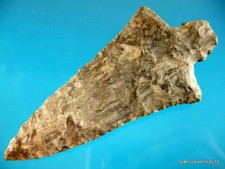 Museum Grade Authentic Kansas Flint Hills Dickson Point - Indian Artifacts picture