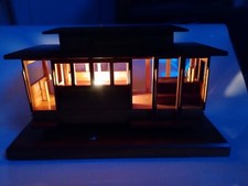 BEAUTIFUL ANTIQUE POWELL & MASON CABLE CAR #505 NIGHT LIGHT GREAT CONDITION picture