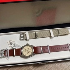 SEIKO POKEMON Limited Watch Wristwatch With Gray Strap Eevee Eievui SCXP179 picture