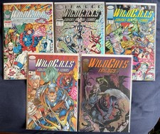 WildcatS 1-4 Trilogy 1 Lot w Cards 1992 Image Key 1st Appearance Grifter Jim Lee picture
