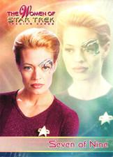 2009 Rittenhouse The Women of Star Trek / SEVEN OF NINE Promo Card P1 picture
