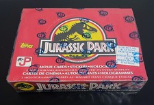 1992 Topps Jurassic Park Sealed Box 36 Packs O-Pee-Chee Movie Cards Vintage picture