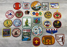 25 Mixed Vintage Boy Scout Patches - See Photos - - Lot #5 picture