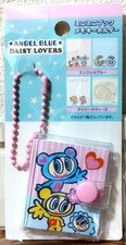 Angel Blue Book Type Mini Memo Pad Key Holder Keychain Narumiya Character JAPAN picture