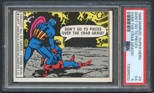 1966 Donruss Marvel Captain America Rookie/