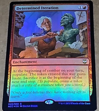MTG - DETERMINED ITERATION - PROMO - RARE - FOIL - MAGIC THE GATHERING picture