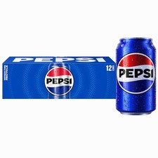 Pepsi Cola Soda Pop, 12 fl oz  12 pack Cans picture