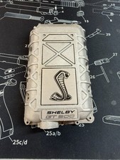 Ford Mustang Shelby GT 500 Supercharger Lid Metal Dealer Desk Paperweight picture