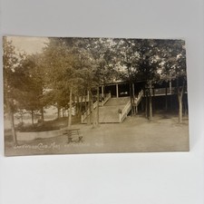 RPPC Postcard Lakewood Club Michigan, Fox Lake picture