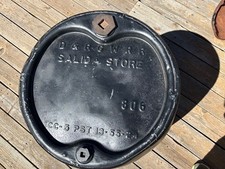 VINTAGE DENVER & RIO GRANDE WESTERN RAILROAD (D&RGWRR) KEROSENE 55 gal BARREL picture