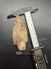 Florida Arrowhead 2.97” Authentic Archaic Stemmed Projectile Point picture