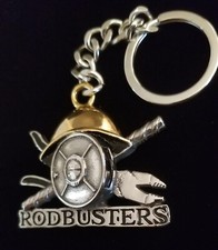 Rodbusters  Keychain, Stainless Steel 316L Unique Gift, hand made picture