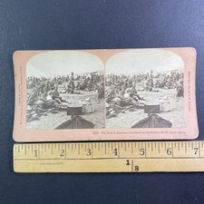 British Regulars Modder River Stereoview B. W. Kilburn 1900 South Africa picture