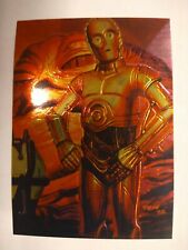 1996 Topps Finest Star Wars #82 C-3PO NEW OLD STOCK PREMIUM QUALITY picture